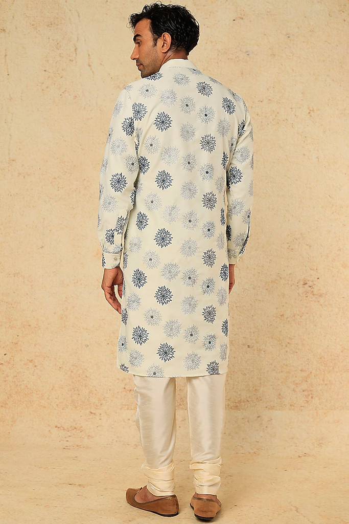 PINK EMB. KURTA SET