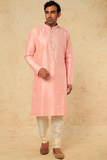 PINK EMB. KURTA SET