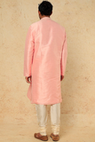 PINK EMB. KURTA SET