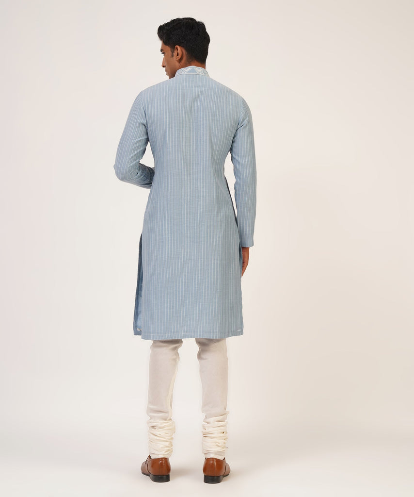 EMBROIDERED KURTA SET