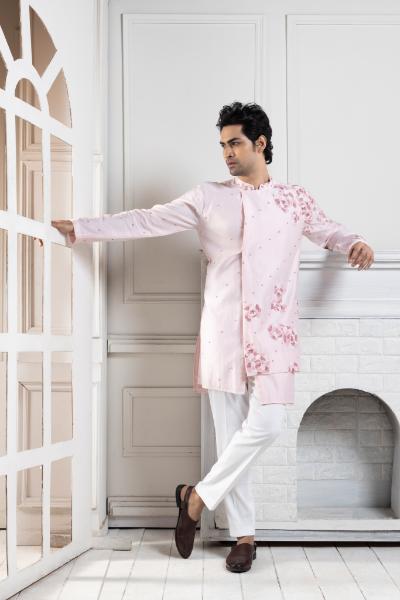 CHERRY BLOSSOM AURA KURTA