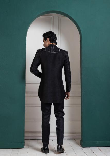 OBSIDIAN GLIMMER BANDHGALA