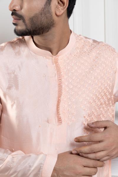 PEACH BLOSSOM KURTA