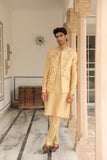 Gulzar Beige Jaal Embroidered Bandi
