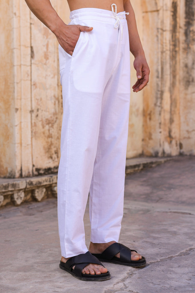 White Pajama Pant