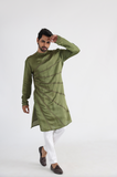 OLIVE KURTA SET