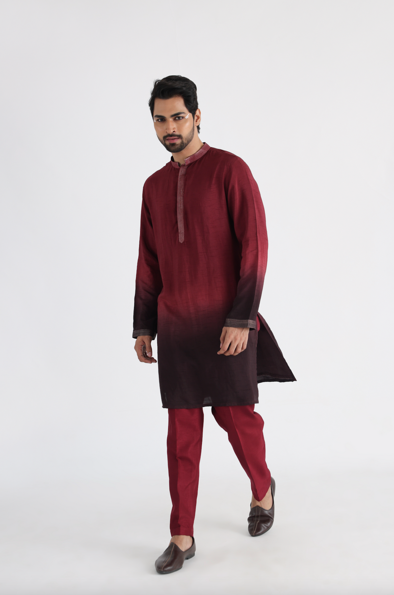 QAHWA KURTA SET
