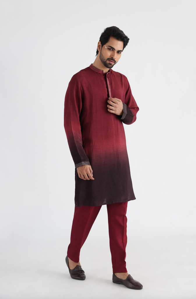QAHWA KURTA SET