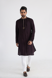 BROWN KURTA SET