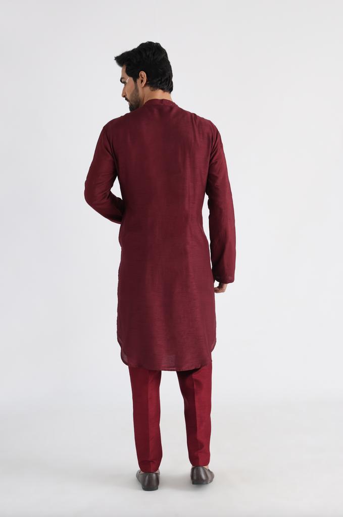 DAREK MAROON KURTA SET
