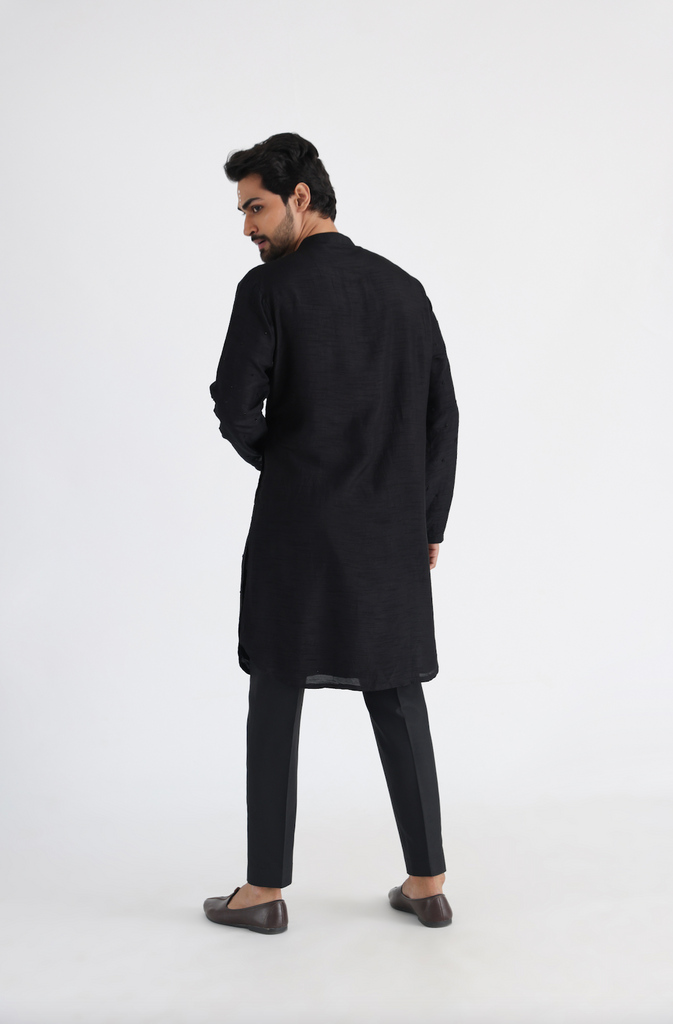 ADEEM BLACK KURTA SET
