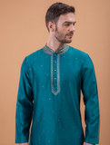 TEAL GREEN KURTA