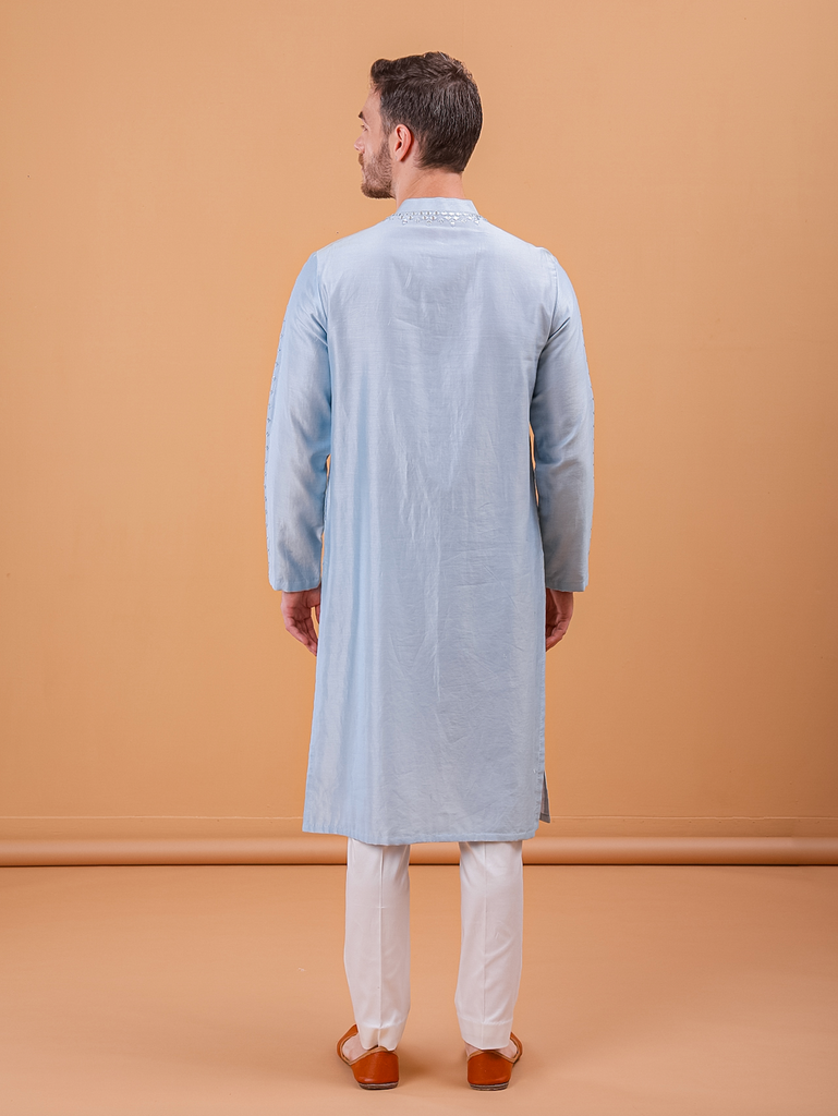 ICE BLUE KURTA