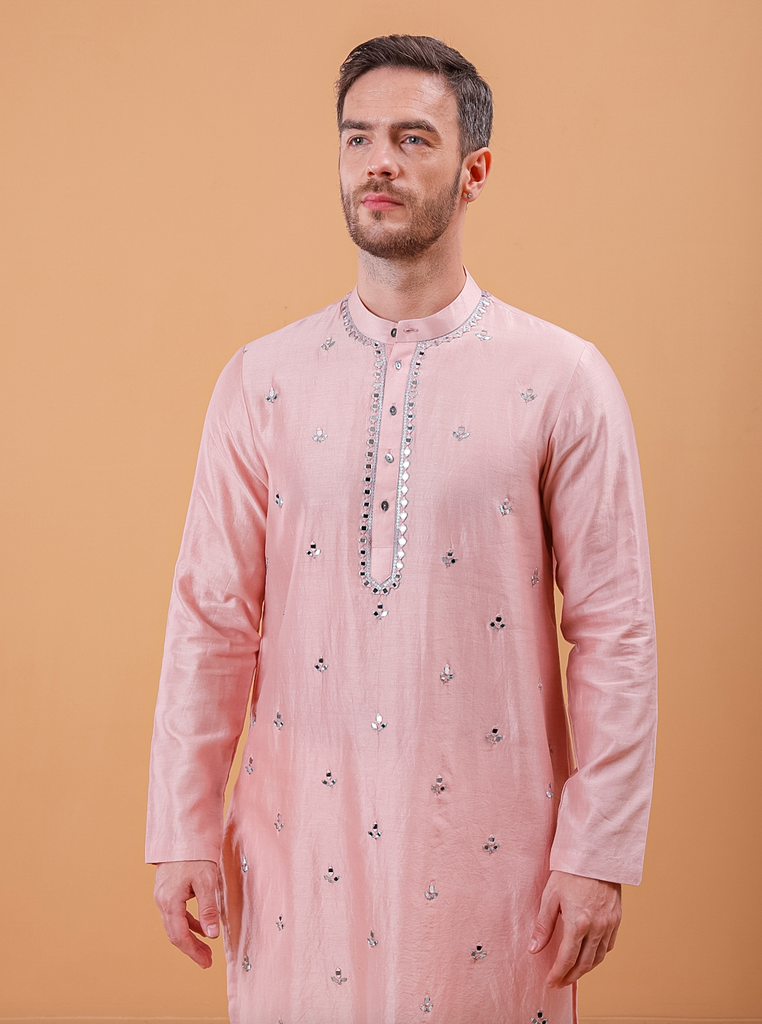 DUSKY PINK KURTA
