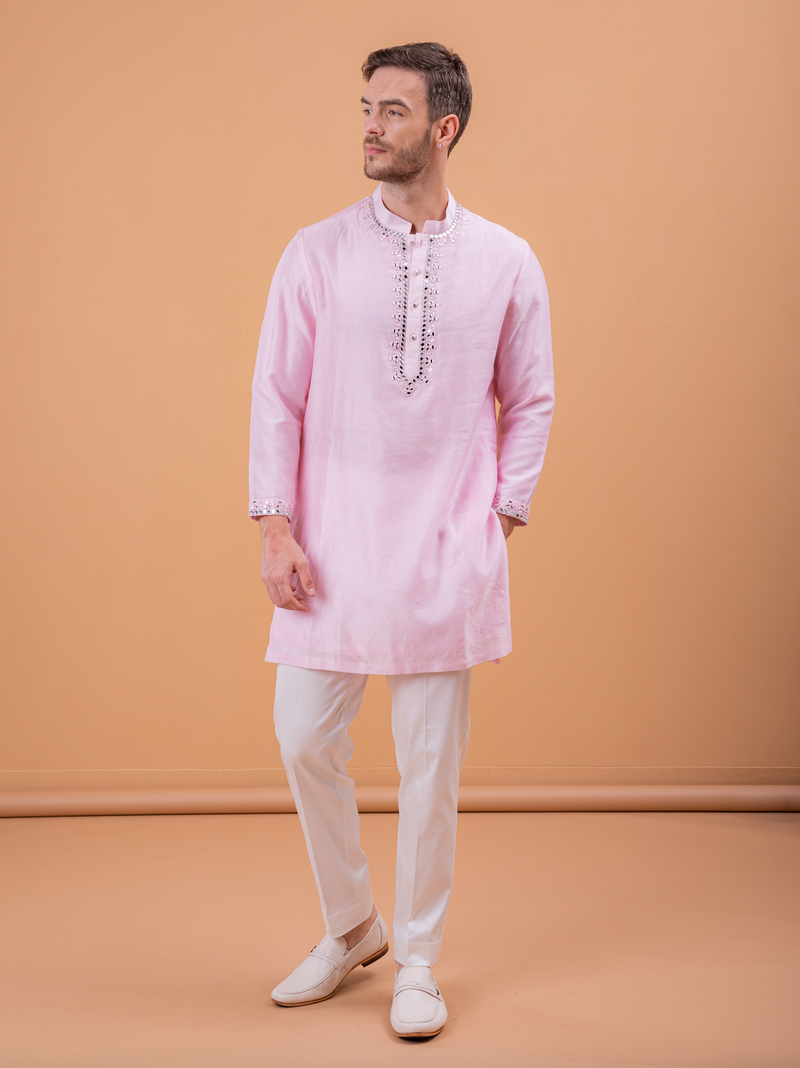 SOFT PINK KURTA