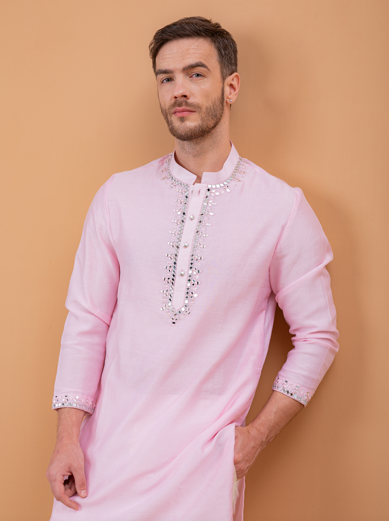 SOFT PINK KURTA