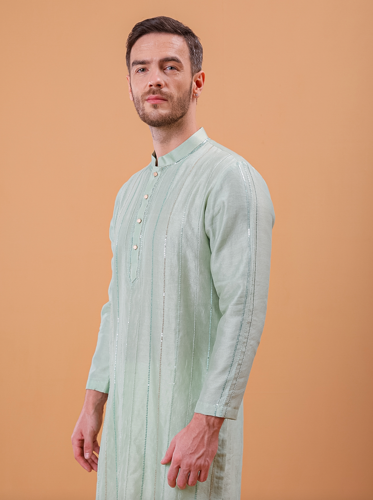 SHIMMY STRIPPY KURTA
