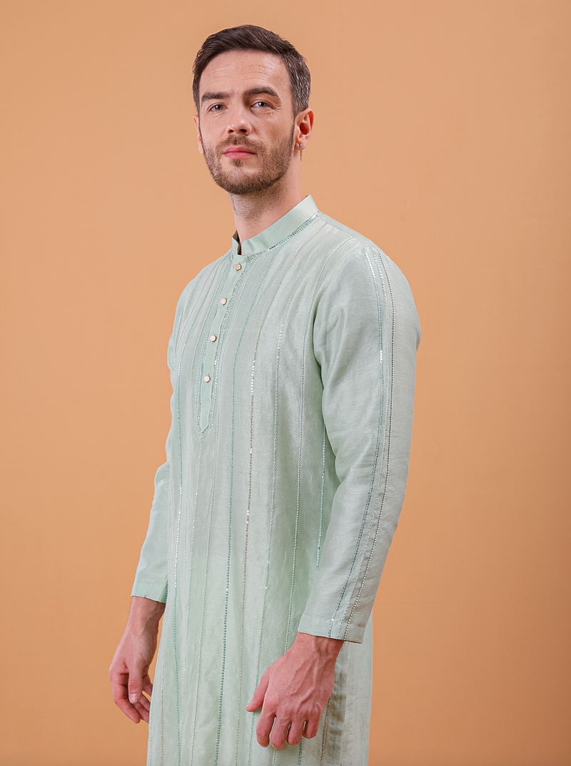 SHIMMY STRIPPY KURTA