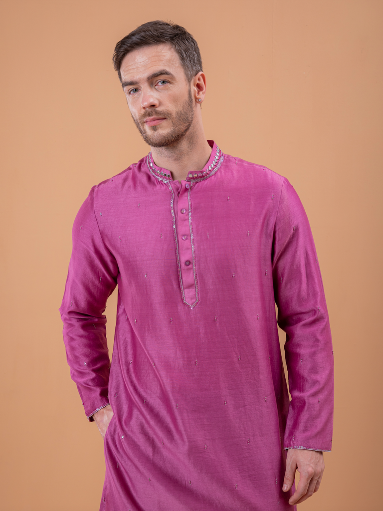 PURPLE ORCHID KURTA