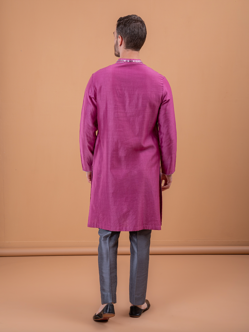 PURPLE ORCHID KURTA