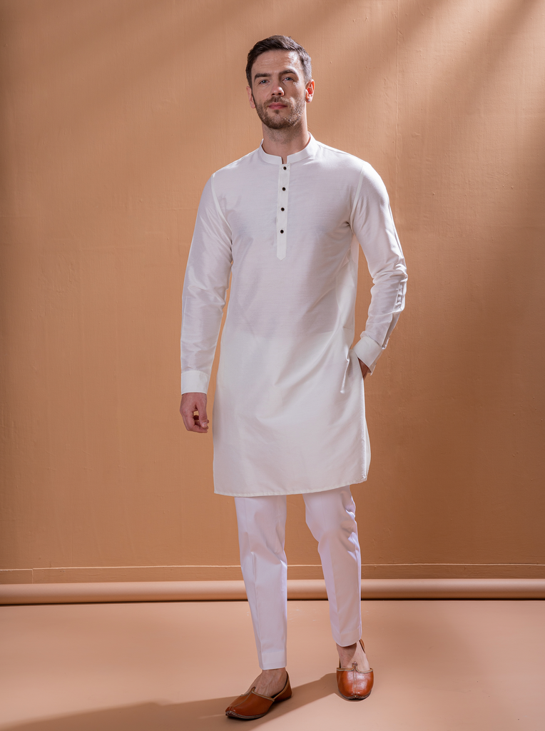 CLASSIC IVORY KURTA