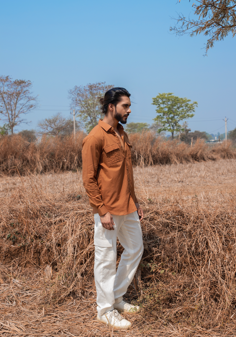 OCHRE SAFARI SHIRT