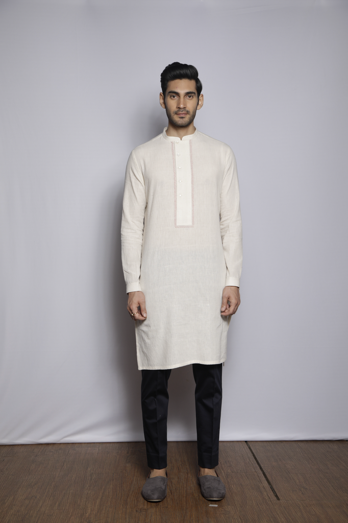 OFF WHITE KURTA