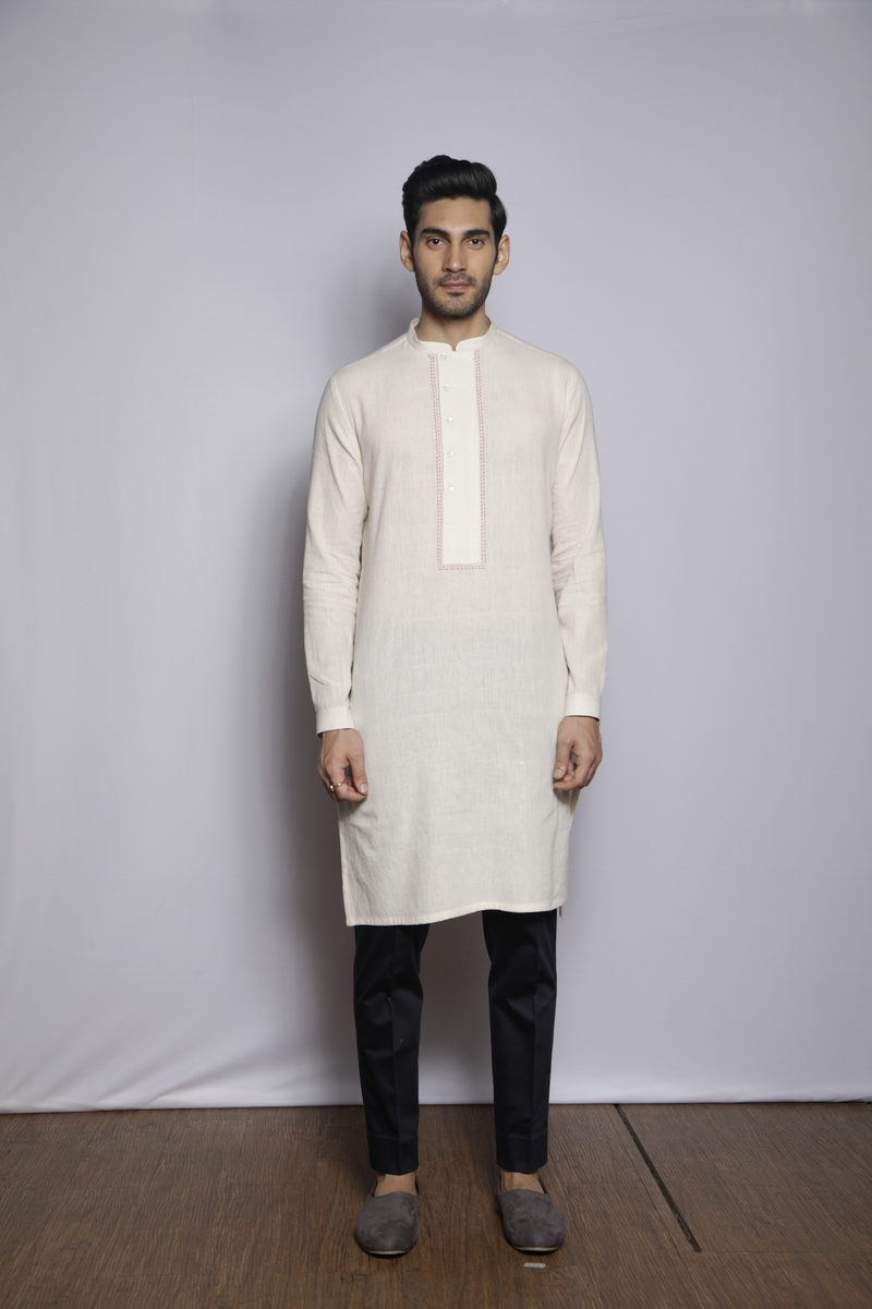 OFF WHITE KURTA