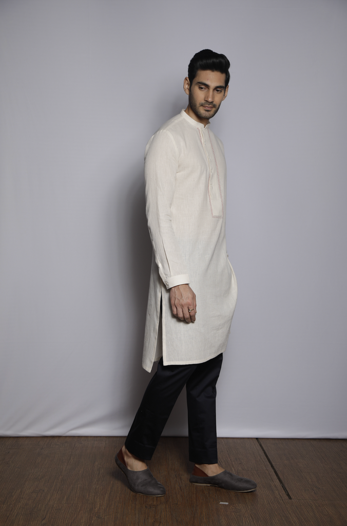 OFF WHITE KURTA