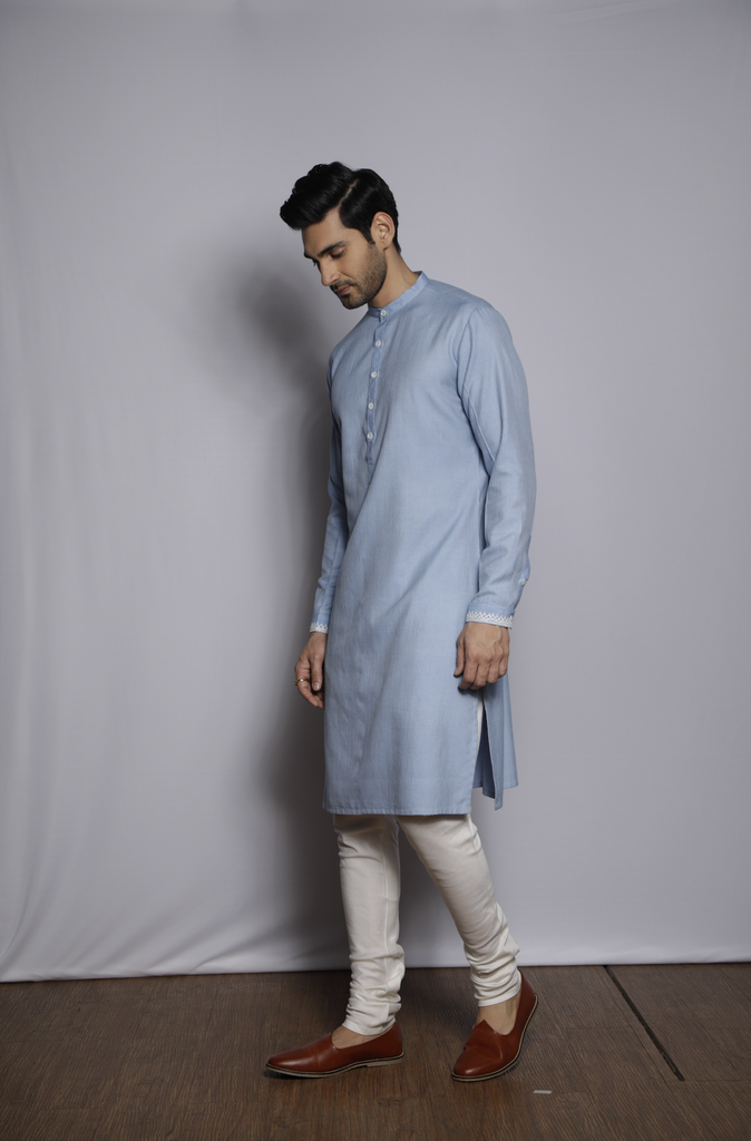 POWDER BLUE KURTA