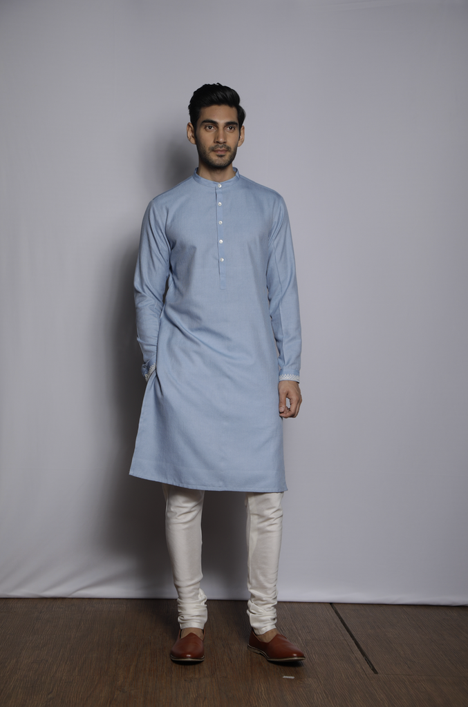 POWDER BLUE KURTA