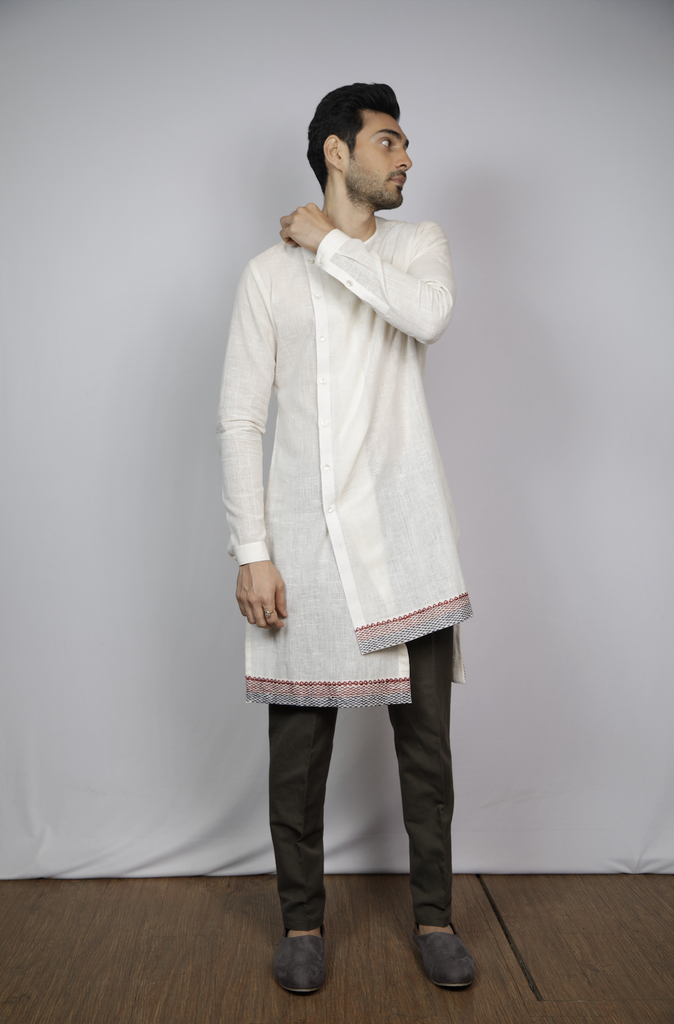 OFF WHITE KURTA