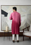 MAROON KURTA SET