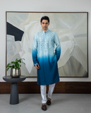 OMBRE BLUE REXIN KURTA SET
