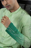 COOL GREEN KURTA SET