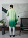 COOL GREEN KURTA SET