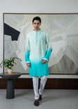 TURQUOISE KURTA SET