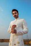 IVORY BLOOM SHERWANI SET