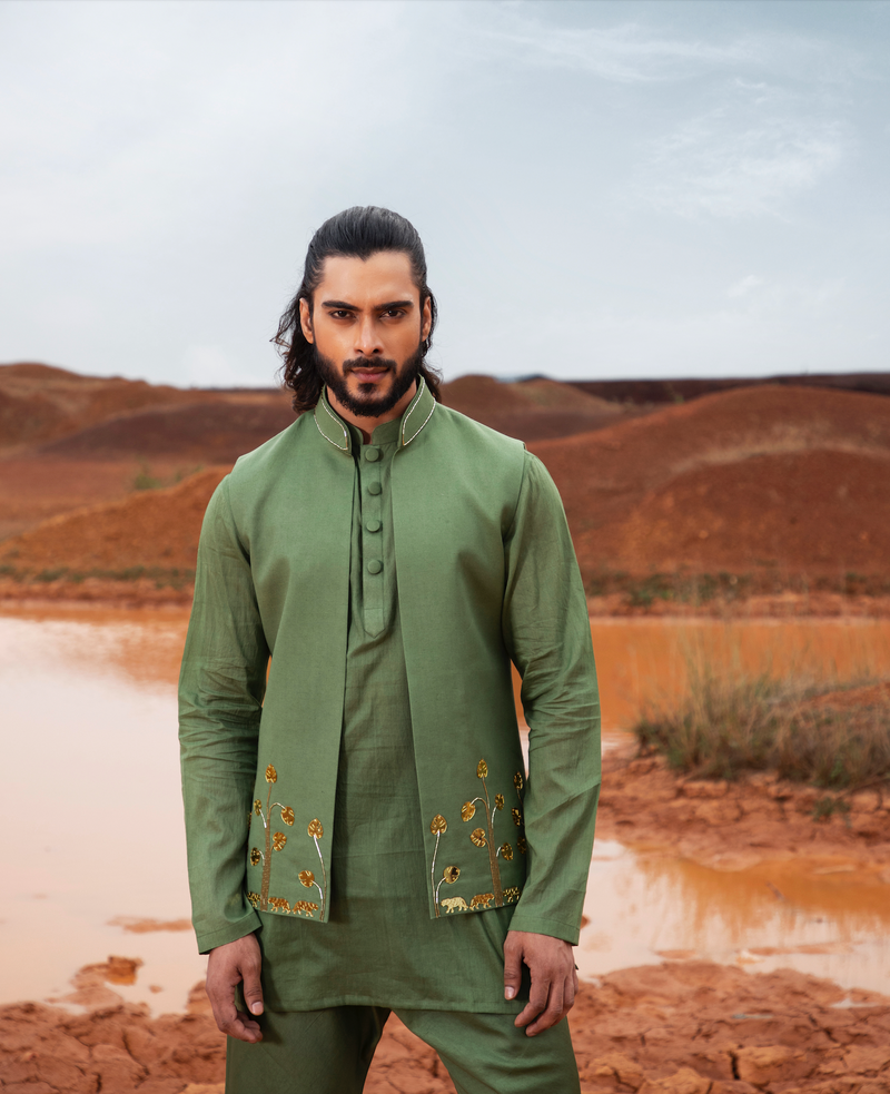 MONSTERA DEEP GREEN BUNDI SET