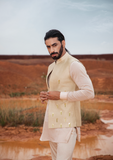 KHAKI CUTPIPE BUNDI SET