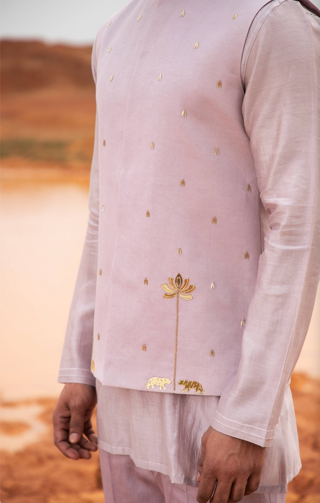 PERIWINKLE TIGER BUNDI