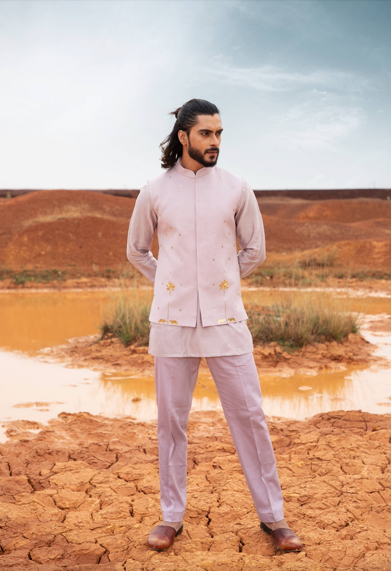 PERIWINKLE TIGER BUNDI SET