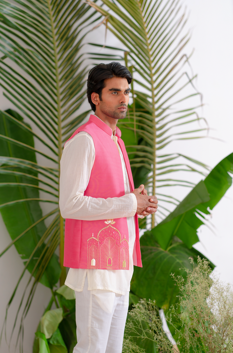 PINK ARCH BUNDI SET