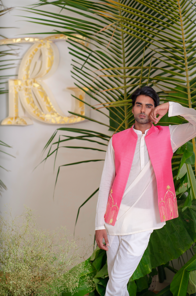 PINK ARCH BUNDI SET