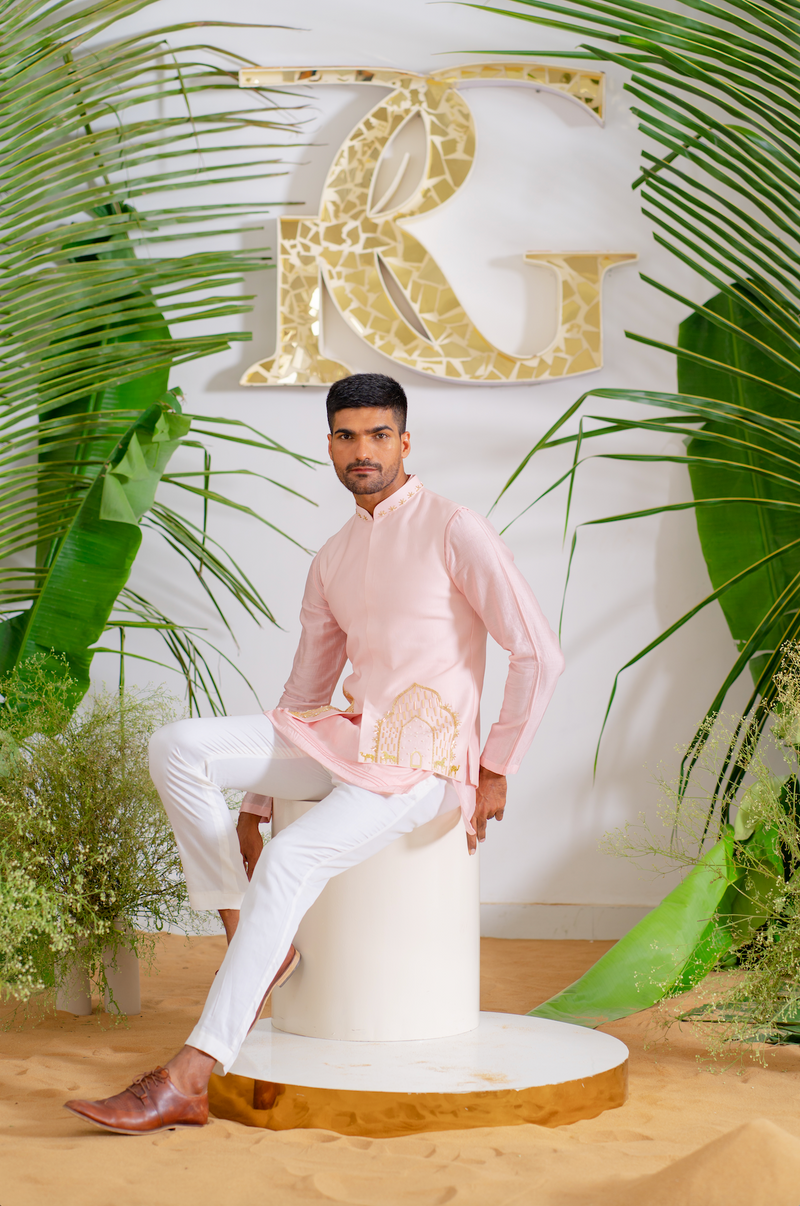 BLUSH ARCHES BUNDI SET