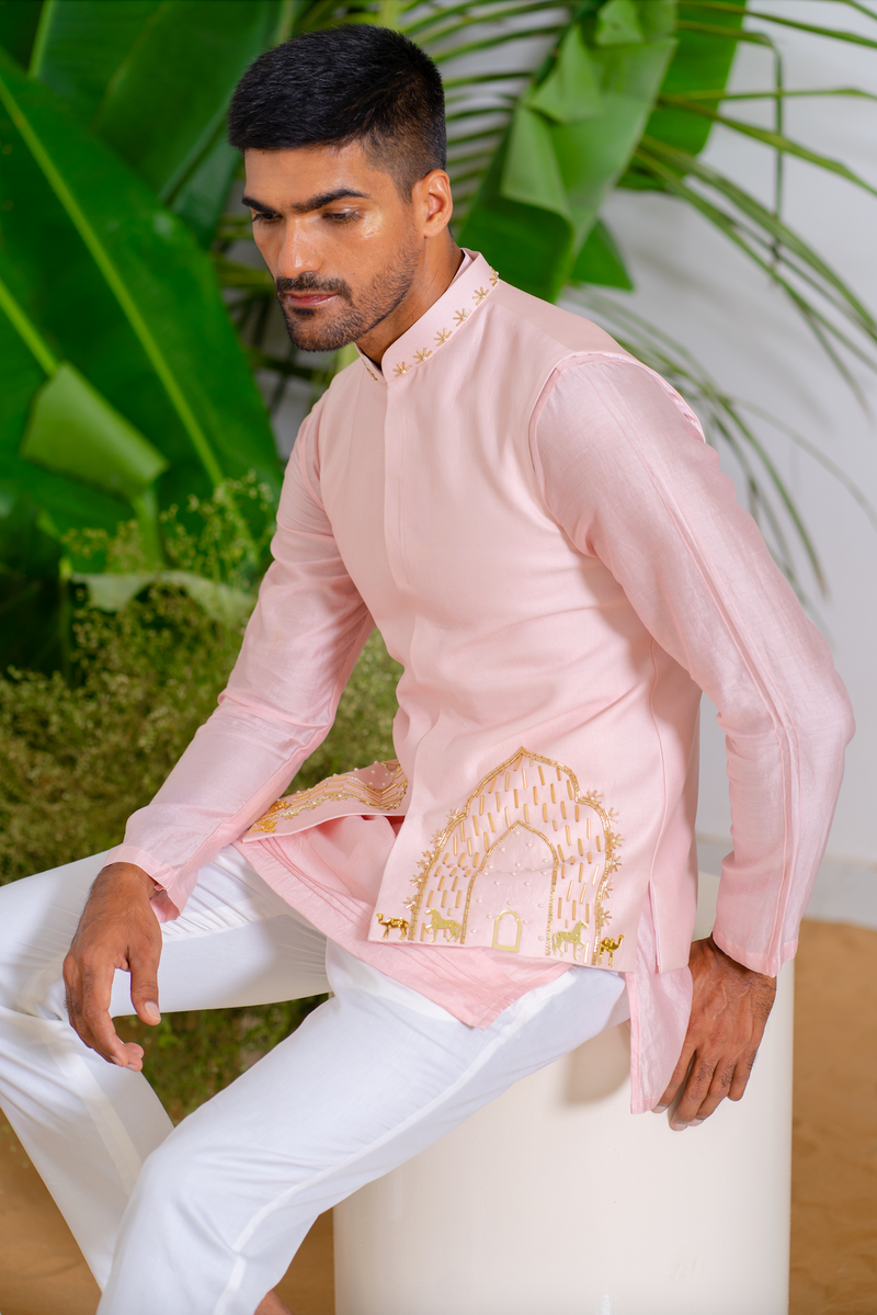 BLUSH ARCHES BUNDI SET