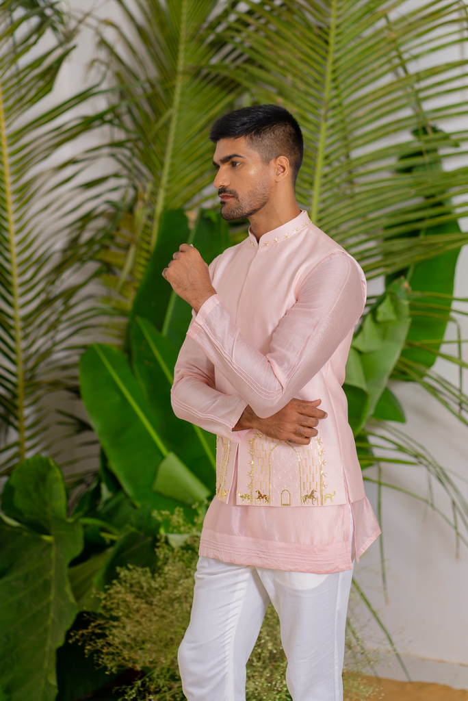 BLUSH ARCHES BUNDI SET