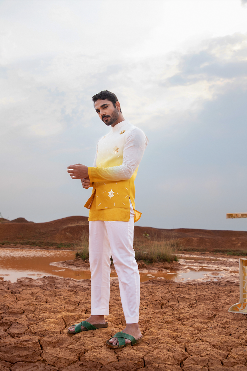 YELLOW OMBRE BUNDI