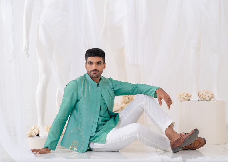 TEAL SUMMER BUNDI