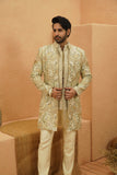 YASIR HEAVILY EMBELLISHED SHERWANI WITH PANTS